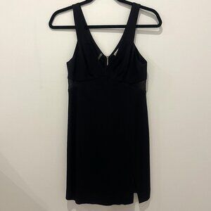 Rebecca Taylor Black Mini Dress, Size 2